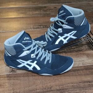 ASICS Snapdown 3 Wrestling/Boxing Shoes Size 8.0 In French Blue